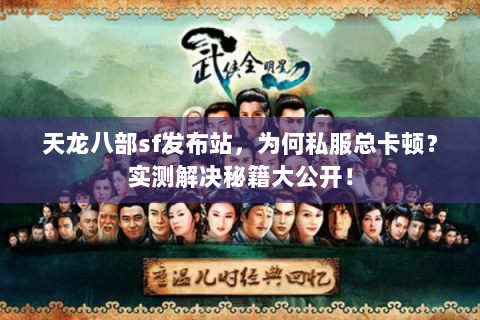 天龙八部sf发布站，为何私服总卡顿？实测解决秘籍大公开！