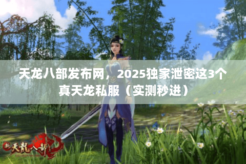 天龙八部发布网，2025独家泄密这3个真天龙私服（实测秒进）